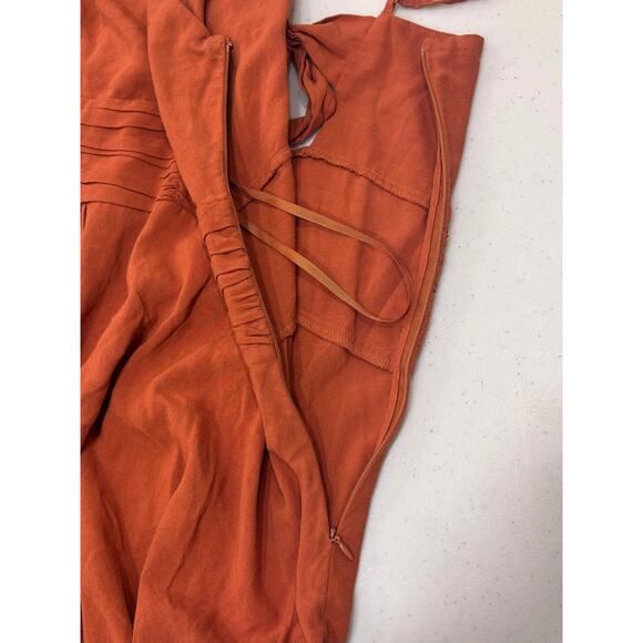 Urban Outfitters High Neck Ruched Strappy Mini Dress - Picture 5 of 7